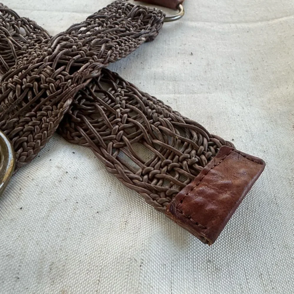 CAbi brown leather